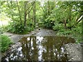 Part of the Afon Duhonw near Builth Wells