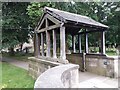 Manston St James the Great: lych gate