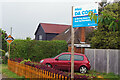 Election posters near Ashwell