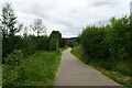 Cycle path south of River Taff Central Link Gyratory