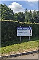 Pont Kemys Caravan and Camping Park nameboard