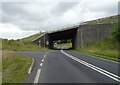 Newtown Bypass (A483) bridge over Pool Road (A4811)