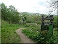 Entrance to Goytside Meadows local nature reserve