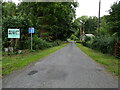 Road to Galloway House Gardens