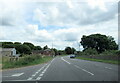 The B4003 junction with the A4 at West Kennett