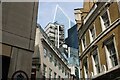 View of the Scalpel, Lloyds and Willis Buildings from Lime Street