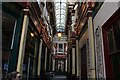 View down a side passage in Leadenhall Market