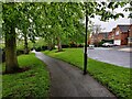 Path along Habberley Road in Catchems End