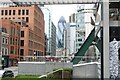 View of the Gherkin from Principal Place