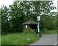 Bus shelter on A281, Shalford