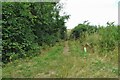 Gate on the bridleway to Shipton Slade Cottages