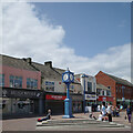 The Blue Town Clock, High Street East, Redcar