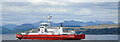 Ferry Sound of Soay in the Firth of Clyde