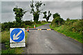 Slurry drag pipe across Drumskinny Road