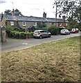 Row of houses in Glasbury, Powys