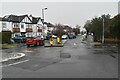 Mini-roundabout, Crossway