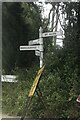 Direction Sign - Signpost at Burnetts