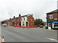 Houses at the road junction