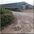 Farm building near the B4233 in rural Monmouthshire