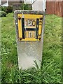 Hydrant marker on Ffordd Rhiannon, Llanfairpwllgwyngyll