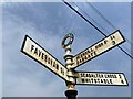 Direction Sign - Signpost in Graveney