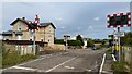 Level crossing and former station house, Speeton