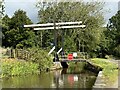 Turf Lea Lift Bridge (number 22 on the Peak Forest Canal)