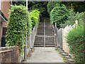 Public footpath between Woodfield Heights and College Road