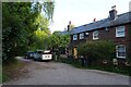 Cottages at the end of Dagley Lane