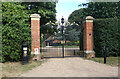 Gates to Nast Hyde House