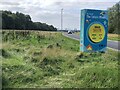 Carpark entrance, Falkirk Wheel