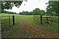 Footpath towards Ledwell