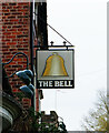 The Bell (2) - sign, Bell Road, Trysull, Staffs