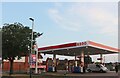 Esso petrol station on London Road, Bedford