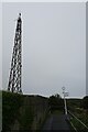 Transmitter by the escape tunnel stairs