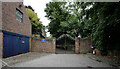 An entrance to Hatfield College, Bow Lane, Durham