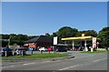 Service station on Runcorn Road (A533), Barnton