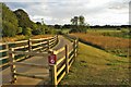 Path into Stanton Cross Park