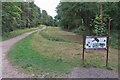 Track through the country park