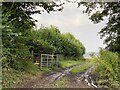 Farm gate near Glandwr