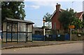 Bus stop on High Street Blisworth