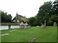 All Saints, Enford: churchyard