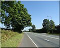 Chester Road (A556) near Holford Farm