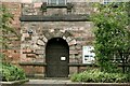 Church of the Sacred Trinity, Salford – south door