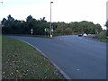 Part-time lights and the slip road onto the A442