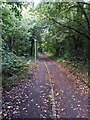 Shared-use path south of Randlay Interchange