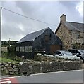 Corrugated iron shed/garage at Tudweiliog