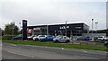 Car dealership on Dunslow Road, Eastfield