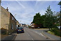 West Fen Road taking the Hereward Way north-west out of Ely