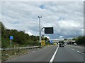 M3 gantry at Junction 4A (eastbound) and Minley Road bridge